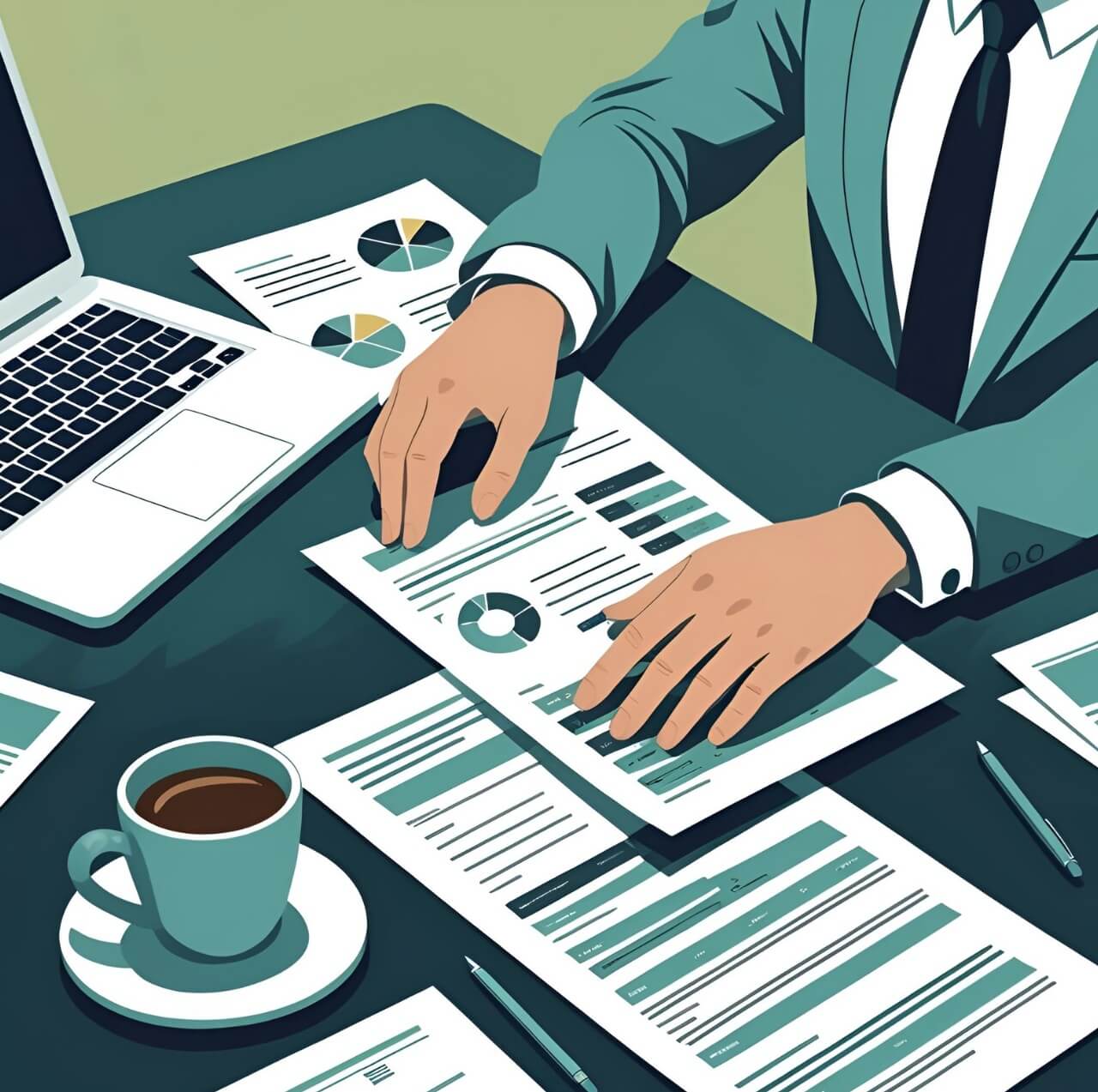 Graph showing P/E ratio with stock market chart and investor analysis concept
