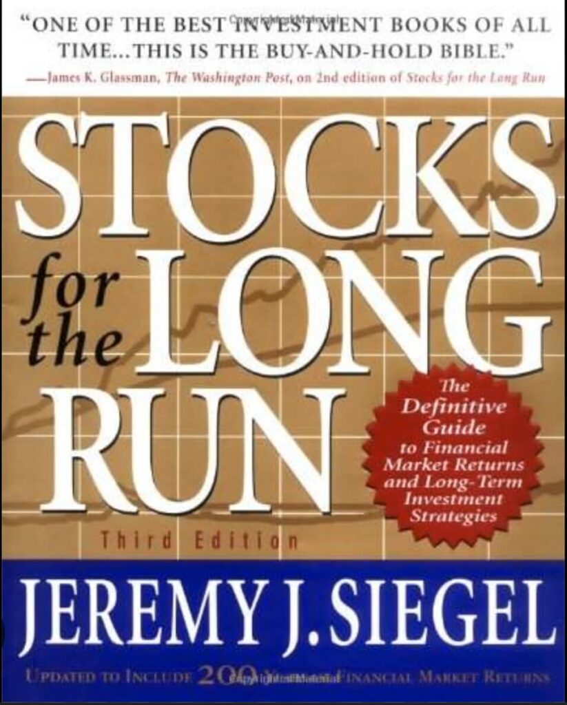 Cover of the book Stocks for the Long Run by Jeremy Siegel