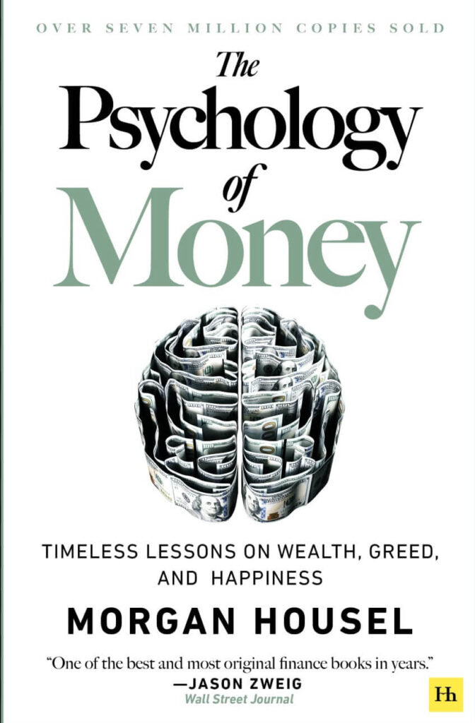The Psychology of Money book cover by Morgan Housel